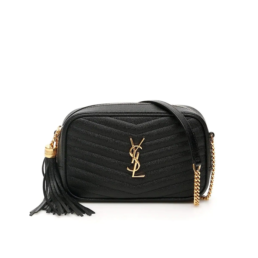 YSL Monogram Lou Mini Camera Crossbody